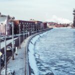 houses in water view